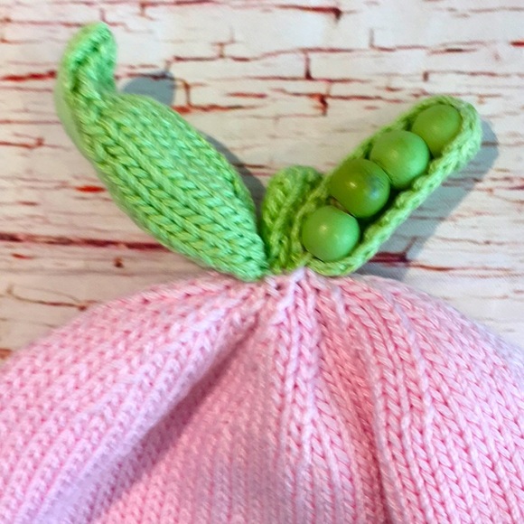 Sweet Pea Knit Hat Pink - Picture 4 of 5